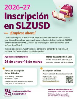 enrollment flyer SP